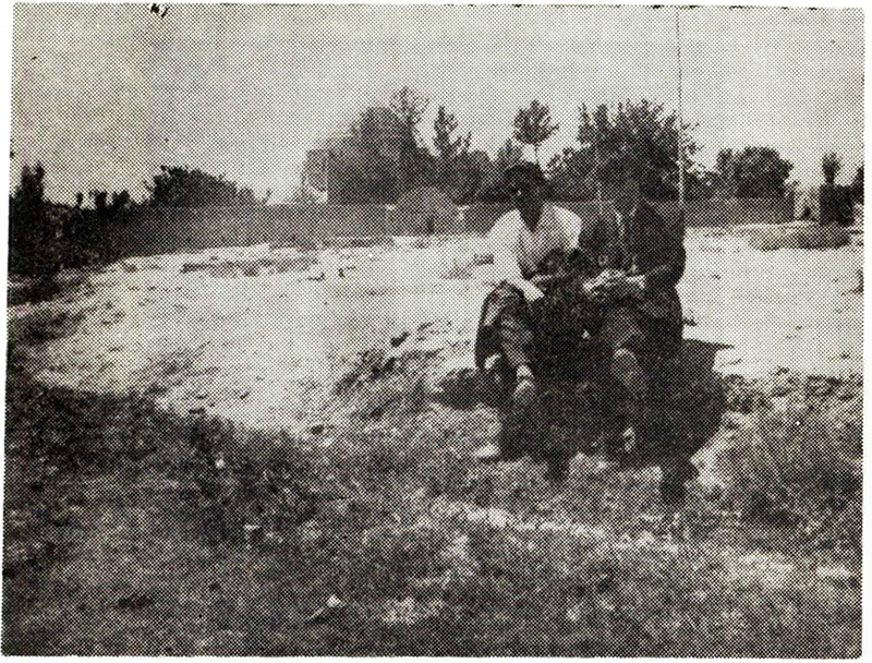 Open area to the north of the Emamzadeh Yahya.