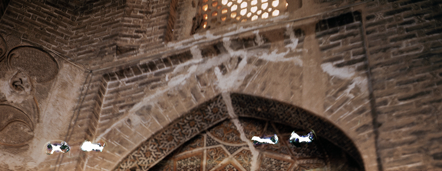 The southwest corner niche.